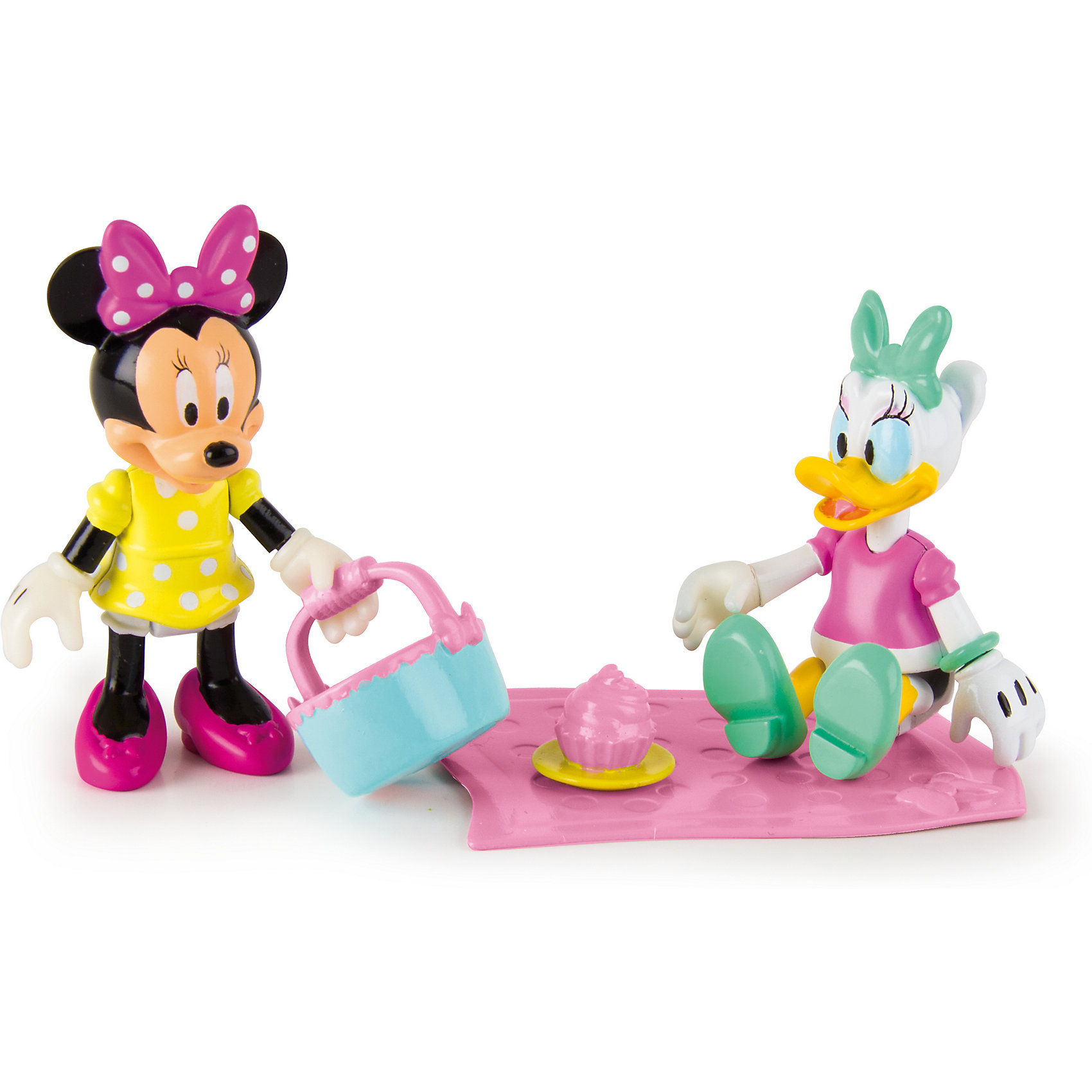 фото Disney Игровой набор "Минни: Пикник" (Дэйзи и Минни, 8 см, аксесс.) Imc toys