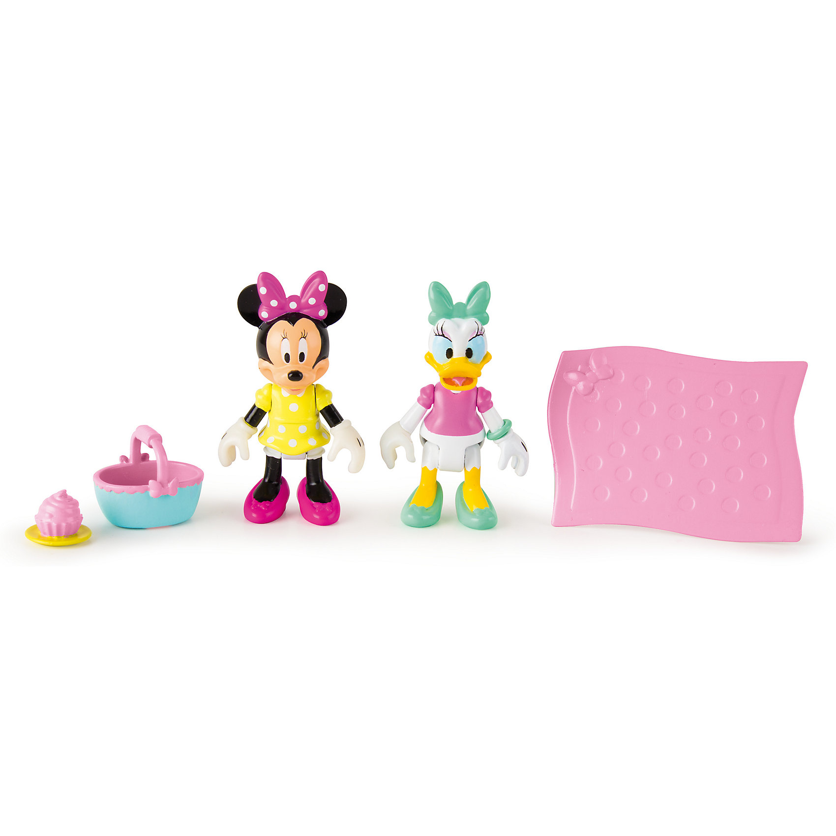 фото Disney Игровой набор "Минни: Пикник" (Дэйзи и Минни, 8 см, аксесс.) Imc toys