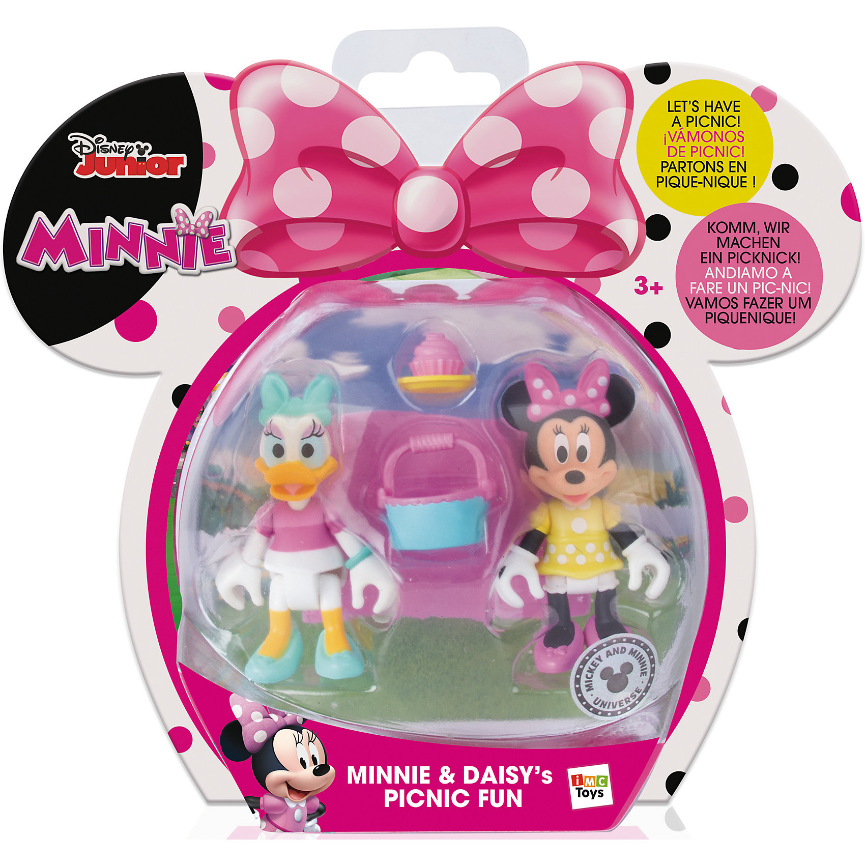 фото Disney Игровой набор "Минни: Пикник" (Дэйзи и Минни, 8 см, аксесс.) Imc toys