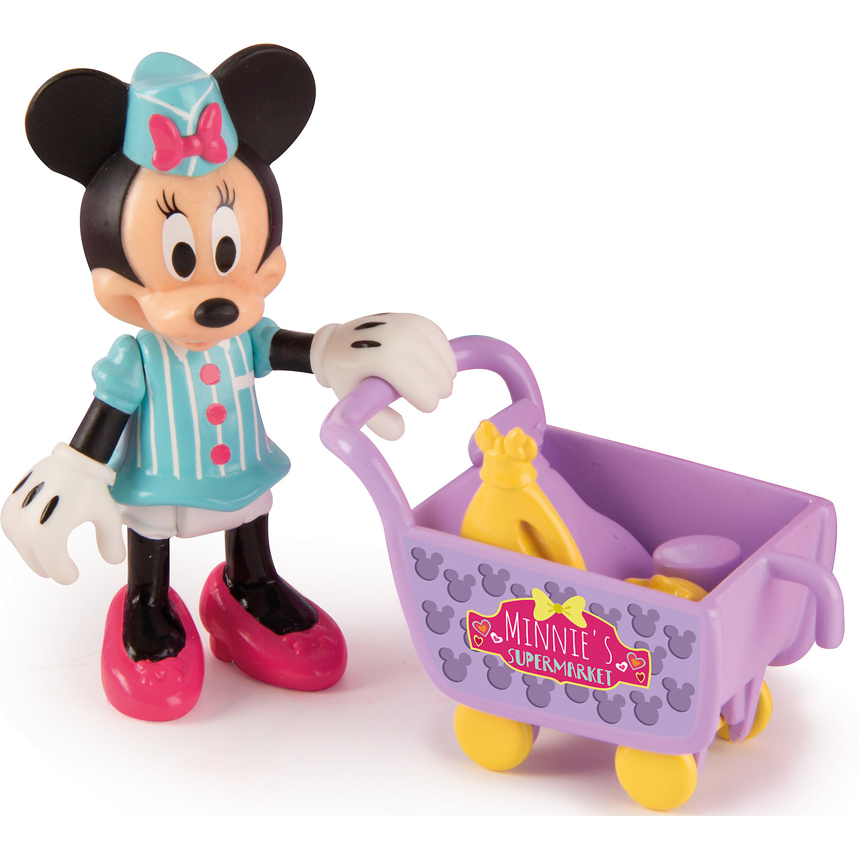 фото Disney Игровой набор "Минни: Супермаркет" (36 см, фиг. 8 см, аксесс.) Imc toys