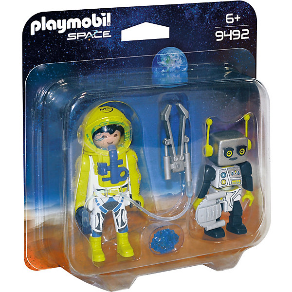 

Конструктор Playmobil «Космос:Набор Астронавт и робот»