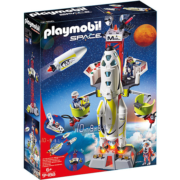 

Конструктор Playmobil «Космос:Ракета-носитель с космодромом»