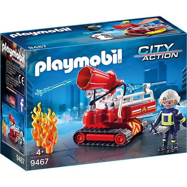 

Игровой набор Playmobil «Пожарная служба: огненная водяная пушка»