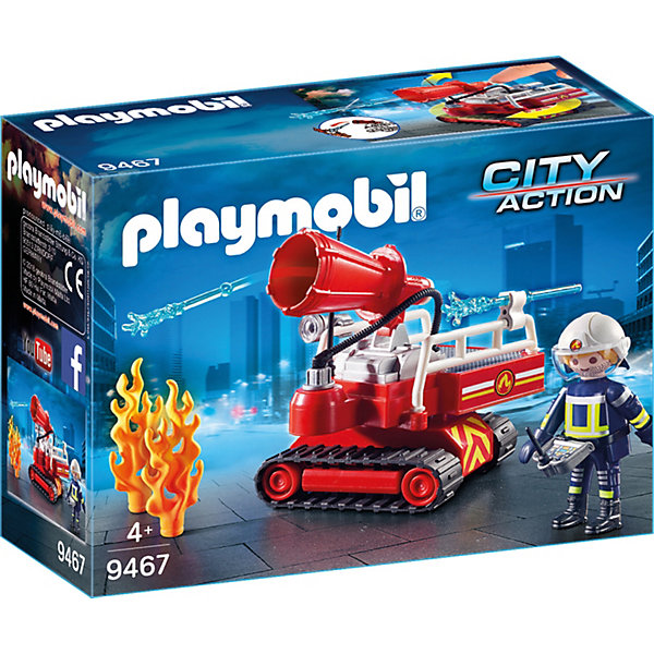 Игровой набор Playmobil «Пожарная служба: огненная водяная пушка» PLAYMOBIL® 8001479