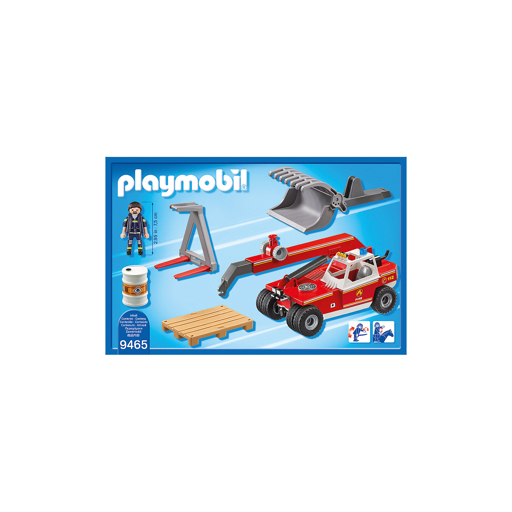 Игровой набор Playmobil «Пожарная служба: пожарный кран» PLAYMOBIL® 8001483