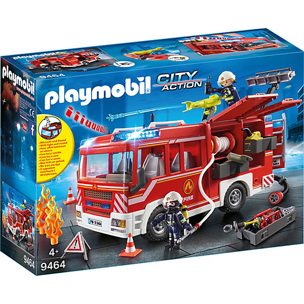 Игровой набор Playmobil «Пожарная служба: пожарная машина с водометом» PLAYMOBIL® 8001485