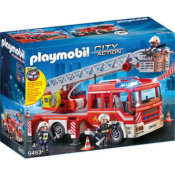 

Конструктор Playmobil "Пожарная служба: пожарная машина с лестницей, Конструктор Playmobil "Пожарная служба: пожарная машина с лестницей"