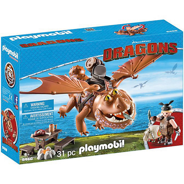 

Конструктор Playmobil "Драконы: Рыбьенг и Сарделька"