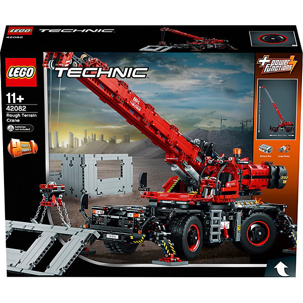 

Конструктор LEGO Technic 42082: Подъёмный кран для пересечённой местности