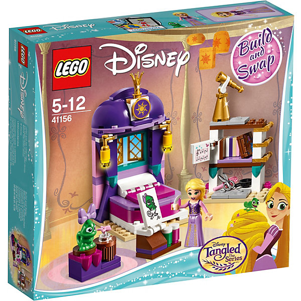 LEGO Конструктор LEGO Disney Princess 41156: Спальня Рапунцель в замке