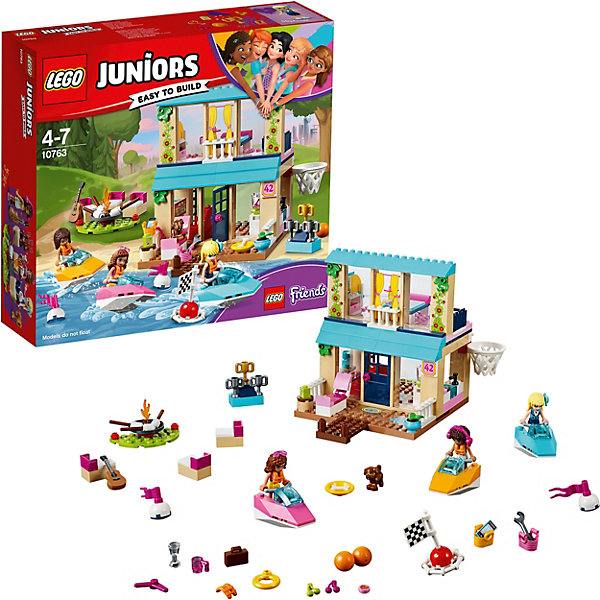 

Конструктор LEGO Juniors 10763: Домик Стефани у Озера