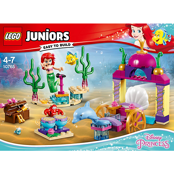 LEGO Конструктор LEGO Juniors Disney Princess 10764: Подводный концерт Ариэль