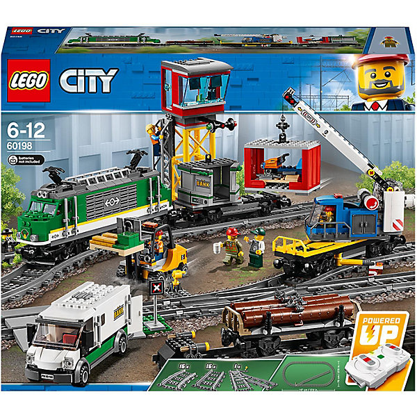 

Конструктор LEGO City 60198: Товарный поезд