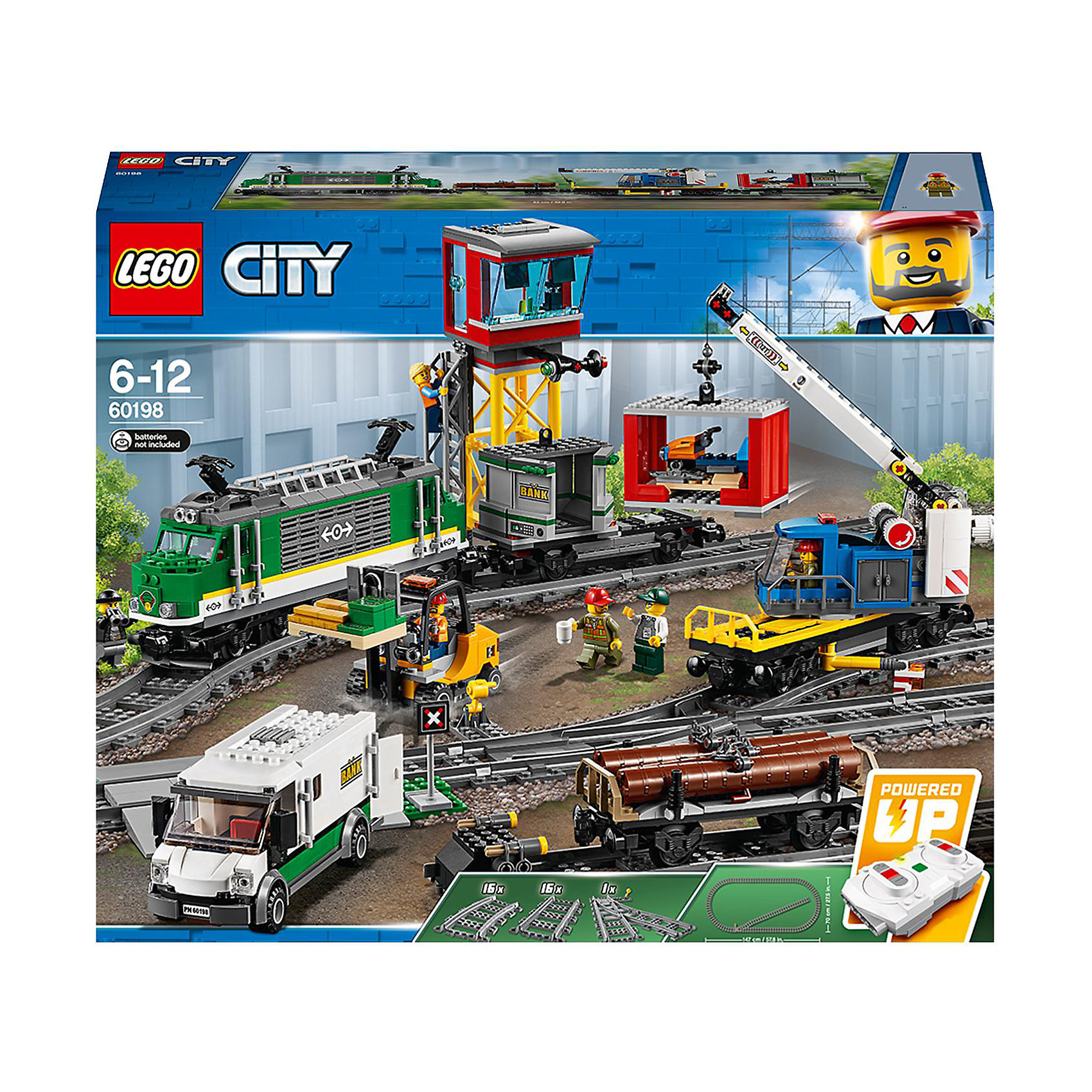 фото Конструктор LEGO City 60198: Товарный поезд