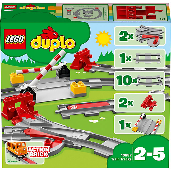 

Конструктор LEGO DUPLO Town 10882: Рельсы