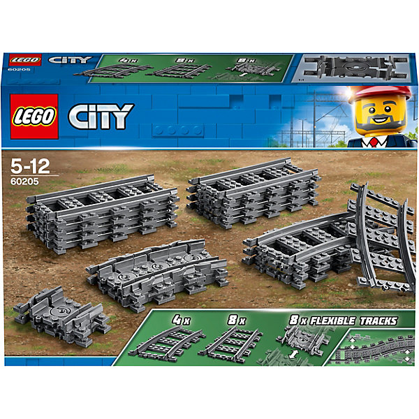 

Конструктор LEGO City 60205: Рельсы