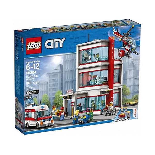 

Конструктор LEGO City Town 60204: Городская больница