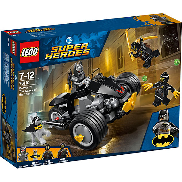 LEGO Конструктор LEGO Super Heroes 76110: Бэтмен: Атака когтями