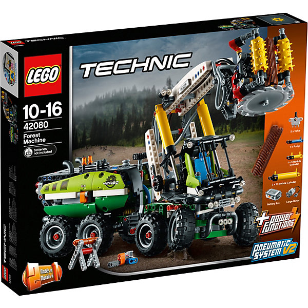 

Конструктор LEGO Technic 42080: Лесозаготовительная машина