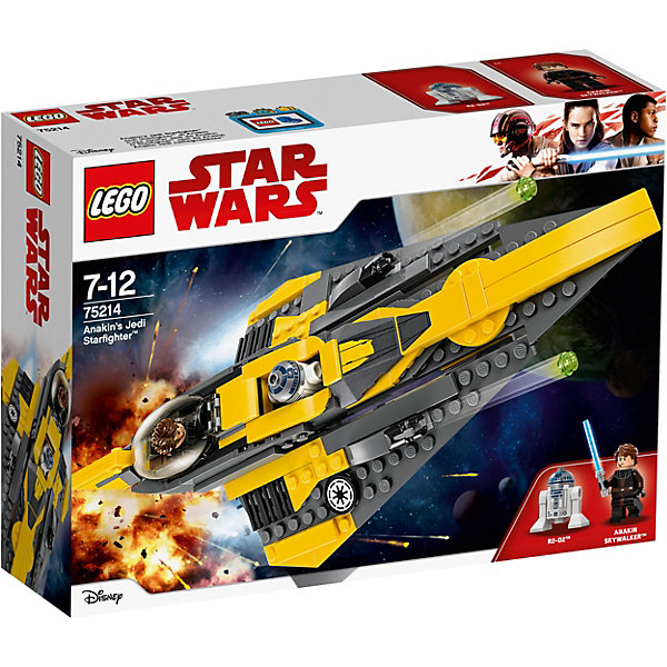 

Конструктор LEGO Star Wars 75214: Звёздный истребитель Энакина