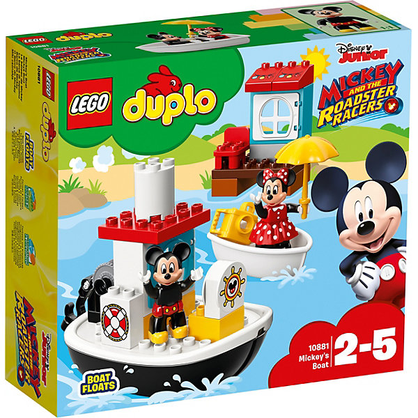 

Конструктор LEGO DUPLO Disney 10881: Катер Микки