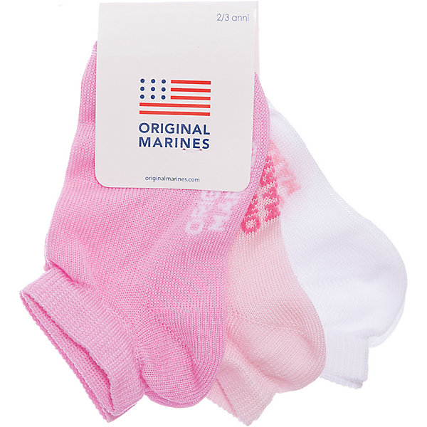 

Укороченные носки Original Marines, 3 пары, Белый