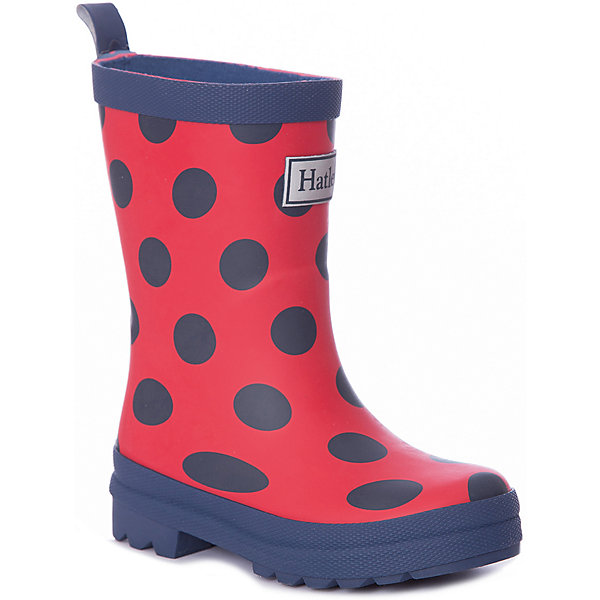 

Резиновые сапоги Hatley для девочки, Красный