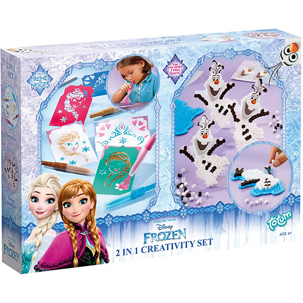 Наборы для творчества 2-в-1 Frozen Set TOTUM 8059341