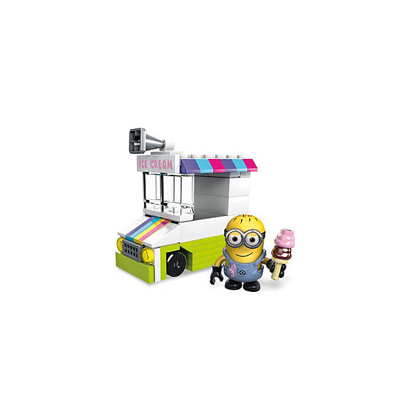 Конструктор Mega Construx "Гадкий Я" Машинка с мороженым, 87 деталей Mattel 8068765