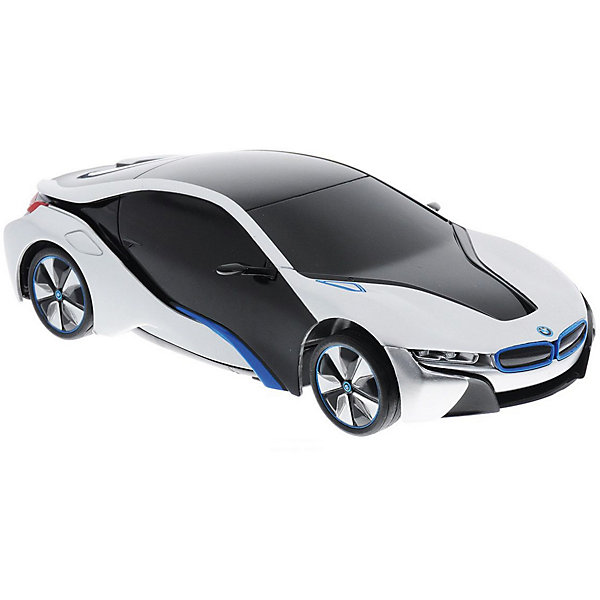 

Радиоуправляемая машинка Rastar BMW I8 1:24, белая, Белый