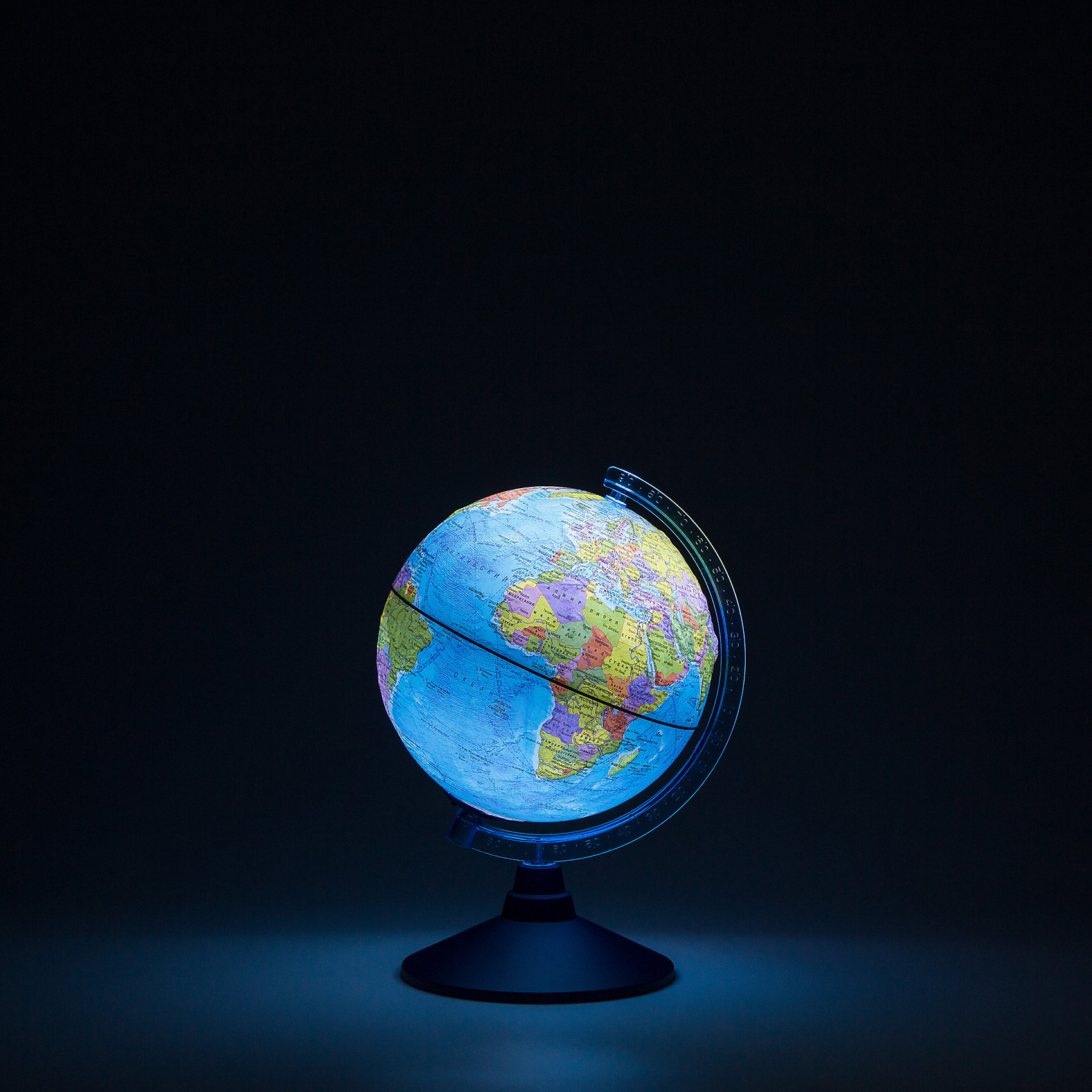 фото Глобус Земли Globen политический рельефный с подсветкой, 210мм