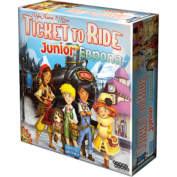 

Настольная игра Hobby World Ticket to Ride Junior: Европа