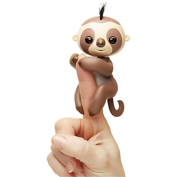 

Интерактивный ленивец WowWee Fingerlings Кингсли, 12 см (коричневый)