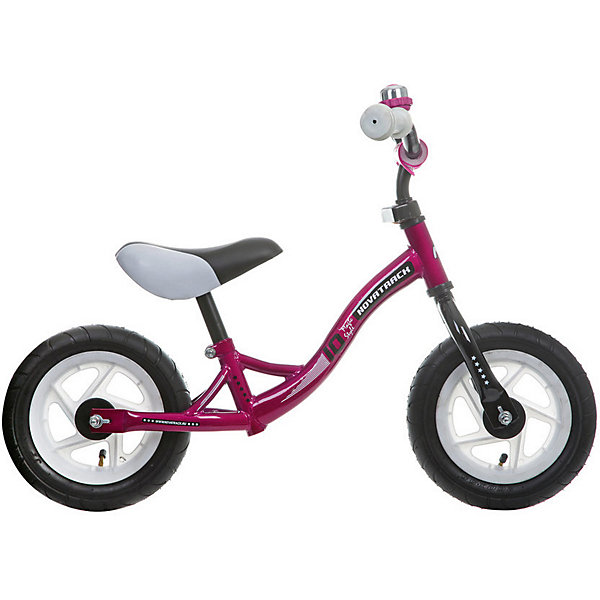 Novatrack Беговел Novatrack Magic 10, розовый беговел novatrack vintage 12 розовый