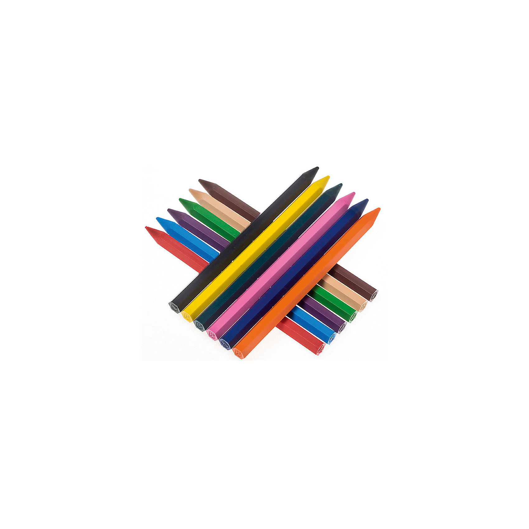 фото Пластиковые карандаши JOVI, 12 цветов