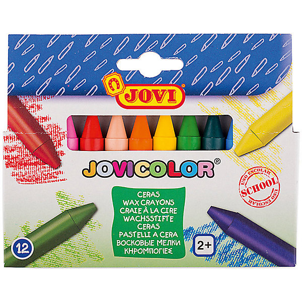 

Восковые мелки JOVI, 12 цветов