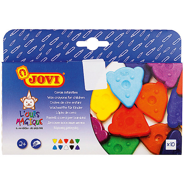 

Восковые мелки JOVI, 10 цветов