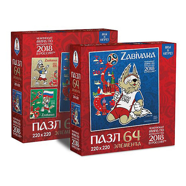 

Пазл Origami FIFA-2018 "Забивака" Мы выиграли, 64 элемента