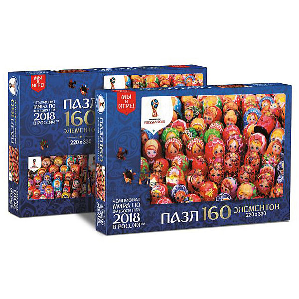 

Пазл Origami FIFA-2018 "Матрёшки" Ярмарка матрёшек, 160 элементов