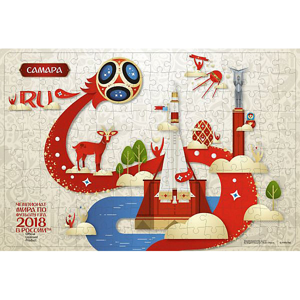 

Пазл Origami FIFA-2018 "Look" Самара, 160 элементов