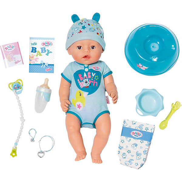 

Интерактивная кукла Zapf Creation "Baby born" Мальчик, 43 см