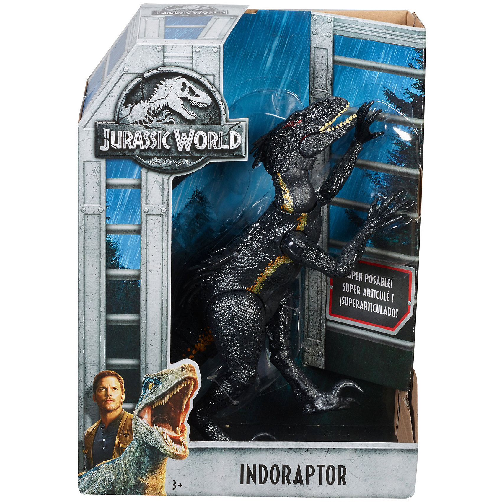 фото Игровая фигурка Jurassic World Индораптор Mattel