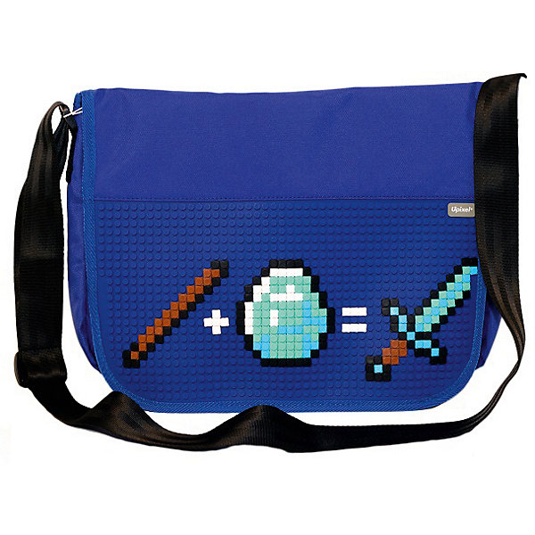 фото Сумка для ноутбука Upixel «Point Breaker Messenger bag», синий
