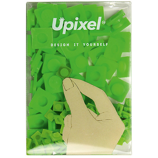 Пиксели большие , мятный зеленый Upixel 8291130