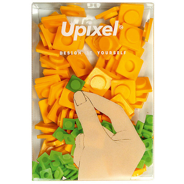 

Пиксели большие Upixel, желтый, Пиксели большие Upixel,