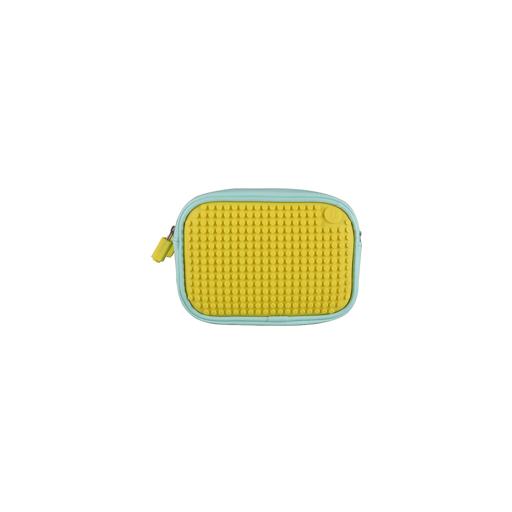 фото Маленькая сумочка Пенал Upixel «Sweet Love Clutch Bag», зеленая мята-желтый