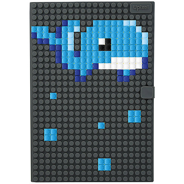 Пиксельный блокнот «notebook», темно серый Upixel 8291200