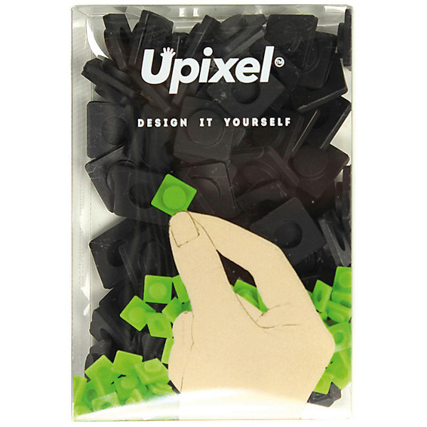 

Пиксели большие Upixel, черный