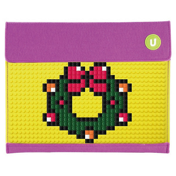 

Пенал-косметичка Upixel «Sono Envelope clutch», фиолетовый-желтый, Пенал-косметичка Upixel «Sono Envelope clutch», -желтый