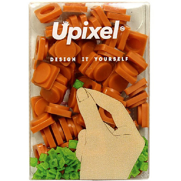 

Пиксели маленькие Upixel, светлый кофейный, Коричневый, Пиксели маленькие Upixel, светлый кофейный